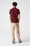 Lacoste Pikétröja Bordeaux Model / Achterkant