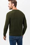 Brax sweter Style Roy w kolorze zielonym Model / Achterkant