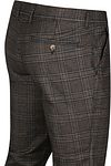 Suitable Chino Pico w kratę brązowe Product / Detail