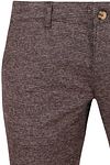 Suitable Chino Pico w kratę brązowe Product / Detail