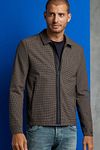 Cast Iron Zip Jacket Ruiter Brun Model / Voorkant
