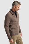 Vanguard Vest i uld, brun Model / Zijkant