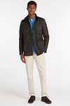 Barbour Voksjakke Corbridge Oliven Model / Voorkant