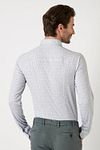 Camicia Desoto Timeless Elegance Print Blu Model / Voorkant