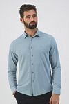 Camisa Kirk de Dstrezzed en azul Model / Voorkant