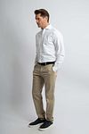 Camisa Oxford blanca Steppin' Out Model / Voorkant