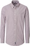 Casa Moda Casual Shirt Stripes Burgundy order online | Suitable