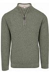 CASAMODA Half-zip Jumper Structure Green melange 454479000-336 order online | Suitable