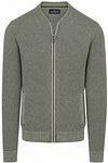 CASAMODA Vest Zip Structure Groen 454479100-336 kopen | Suitable