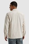 Cast Iron OverSkjorte i Corduroy Ecru Model / Achterkant