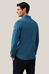 Cavallaro Zelo Overshirt Niebieski Model / Achterkant