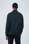 Chaleco jacquard No Excess azul marino Model / Achterkant