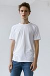 Colorful Standard T-shirt Optisch Wit Model / Voorkant