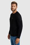 Czarny sweter PME Legend Buckley Model / Zijkant