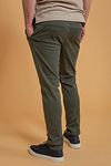Profuomo Chino Dark Green Model / Achterkant