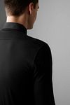 Desoto Camicia Essential in jersey nera Model / Detail