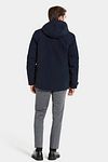 Didriksons parka Hilding granatowa Model / Achterkant