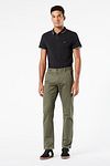 Dockers Alpha Slim Stretch Oliven Model / Voorkant