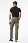 Dockers Alpha Slim Stretch Oliven Model / Achterkant