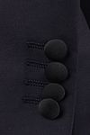 Donkerblauwe Smoking London 100% Wol Product / Detail