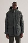 Ecoalf Giacca Luena kaki Model / Voorkant