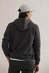 Ecoalf Steve Cardigan Grau Model / Achterkant