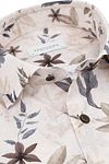 Profuomo Skjorte Blomsterprint Beige Product / Detail