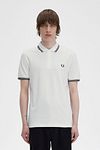 Fred Perry Polo M3600 Wit Model / Voorkant