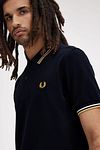 Fred Perry Polo M3600 Navy W53 Model / Detail