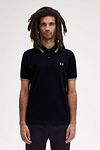 Fred Perry poloen M3600 i Navy W53 Model / Voorkant