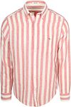 Gant Cotton Linen Shirt Stripe Pink order online | 3260019-622 | Suitable Slovenia
