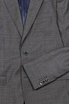 Garnitur Suitable Toulon Wool Check w kolorze szaro-brązowym Product / Detail
