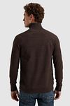 Gilet in maglia Cast Iron marrone Model / Achterkant