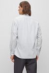 BOSS Remiton Skjorta Ljusgrå Model / Achterkant