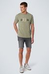 No Excess Short Denim Stretch Grau Model / Voorkant