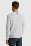 Vanguard Pullover Struktur Grau Model / Achterkant