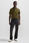 BOSS Passenger Polo Shirt Dark Green Model / Voorkant