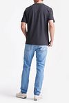 King Essentials The Shawn T-Shirt Antraciet Model / Achterkant