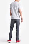 King Essentials The Shawn T-Shirt Gris Model / Achterkant