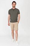 Suitable Half Zip Polo Grøn Model / Voorkant