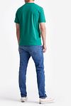 King Essentials The Steve T-Shirt Mid Groen Model / Achterkant