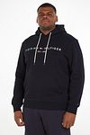 Hoodie Tommy Hilfiger Core czarna Model / Voorkant