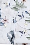 Profuomo Skjorte Blomstermønster Hvit Product / Detail