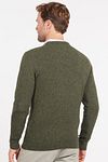Jersey Barbour Tisbury verde oscuro Model / Achterkant