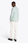 Jersey estructurado Tommy Hilfiger verde menta Model / Achterkant