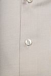 John Miller Overhemd Small Check Beige Product / Detail