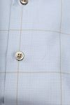 John Miller Shirt Check Light Blue Product / Detail