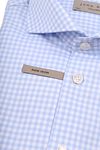 John Miller Shirt Checks Light Blue Product / Detail