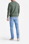 King Essentials The George Sweater Olijfgroen Model / Achterkant