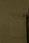 KnowledgeCotton Apparel Maglione verde oliva Product / Detail